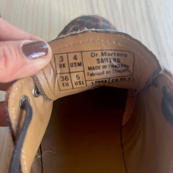 Dr Martens SMITHS Leopard size 6 - Picture 3 of 5